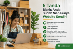 5 Tanda Bisnis Anda Sudah Siap Punya Website Sendiri