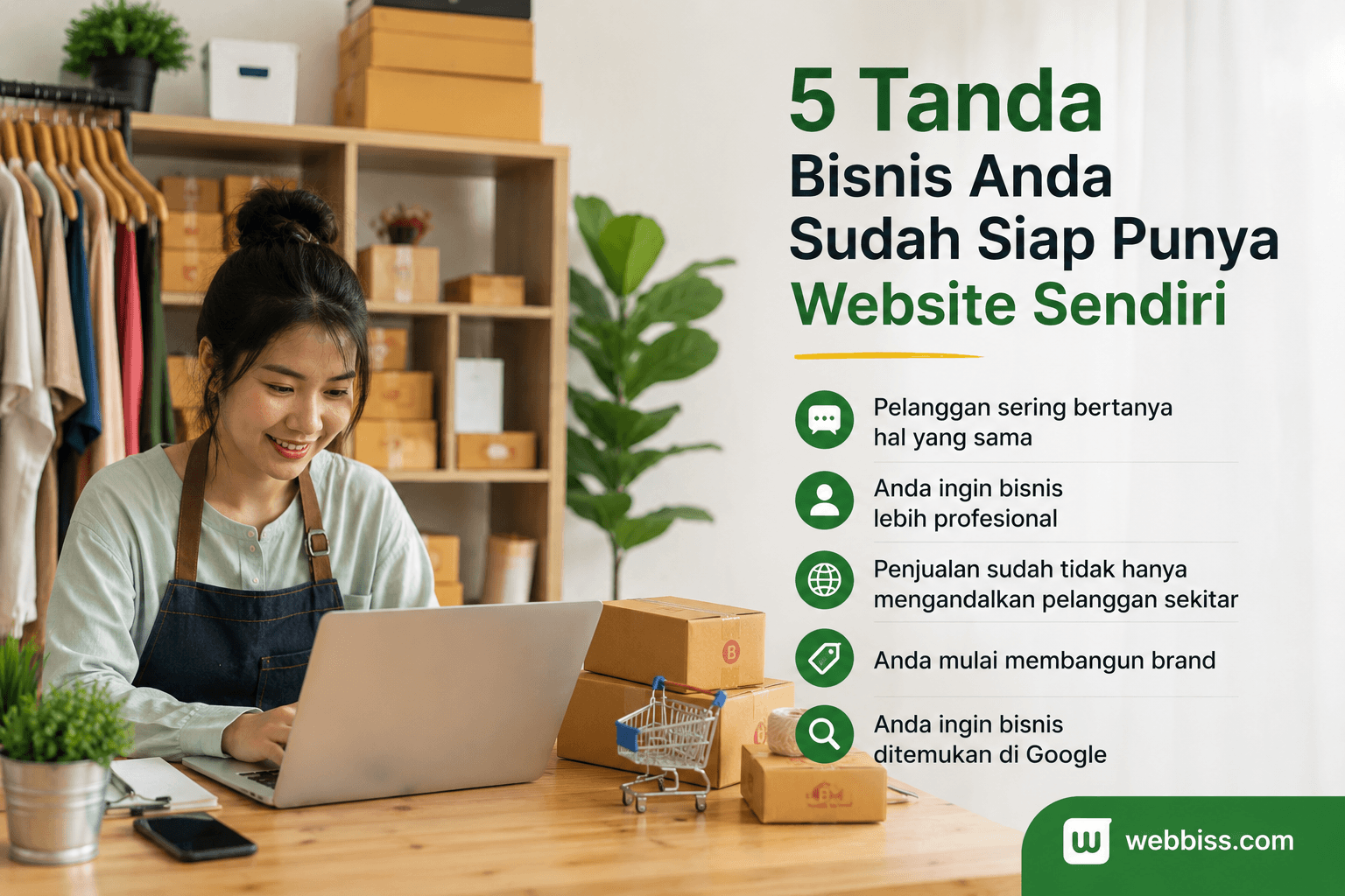 5 Tanda Bisnis Anda Sudah Siap Punya Website Sendiri